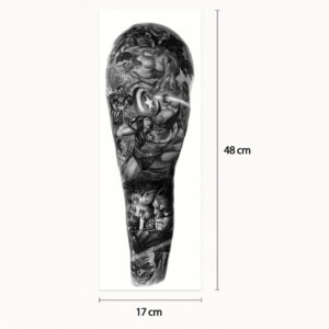 Tatouage sleeve The Avengers