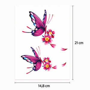 Tatouage demi-sleeve pollinisation
