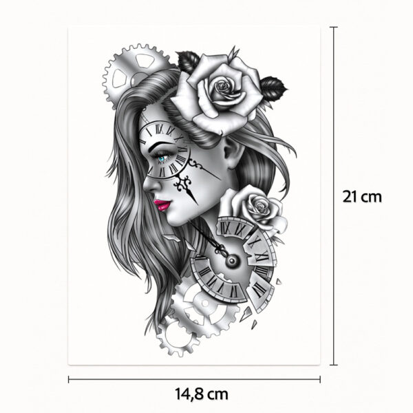 Tatouage demi-sleeve toujours à l’heure