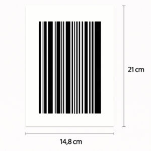 Tatouage demi-sleeve code-barres