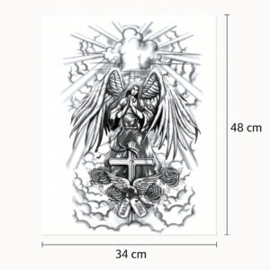 Tatouage dos ange céleste