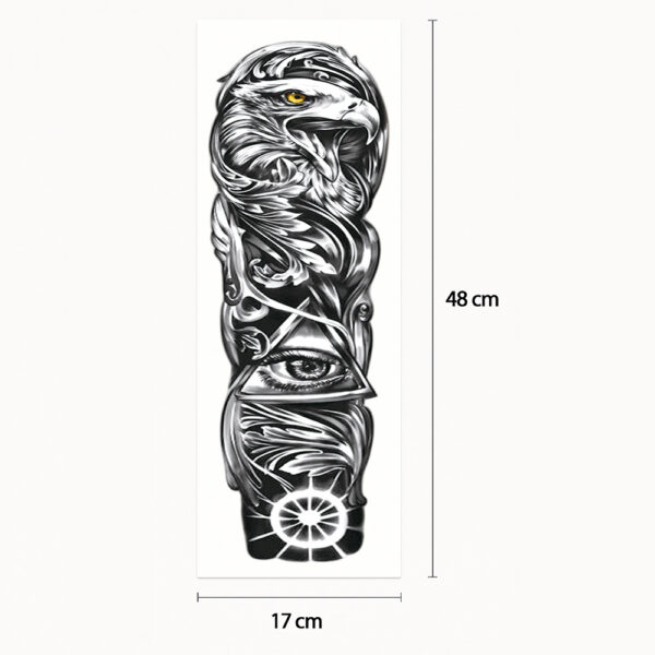 Tatouage sleeve illumination