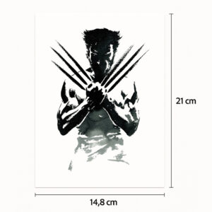 Tatouage demi-sleeve Wolverine