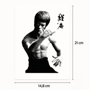 Tatouage demi-sleeve Bruce Lee