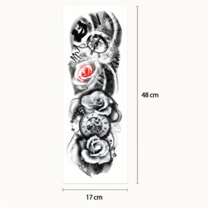 Tatouage sleeve joli moment