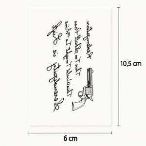 Tatouage histoire de revolver