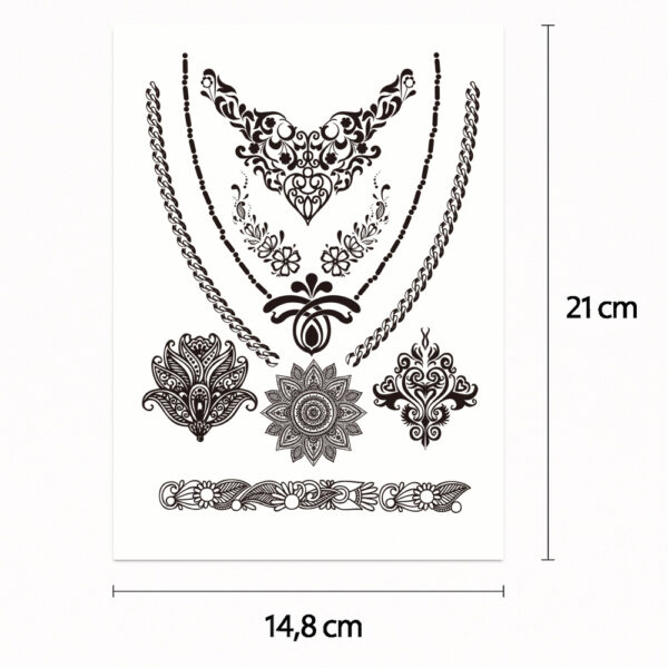 Tatouage fête avec élégance
