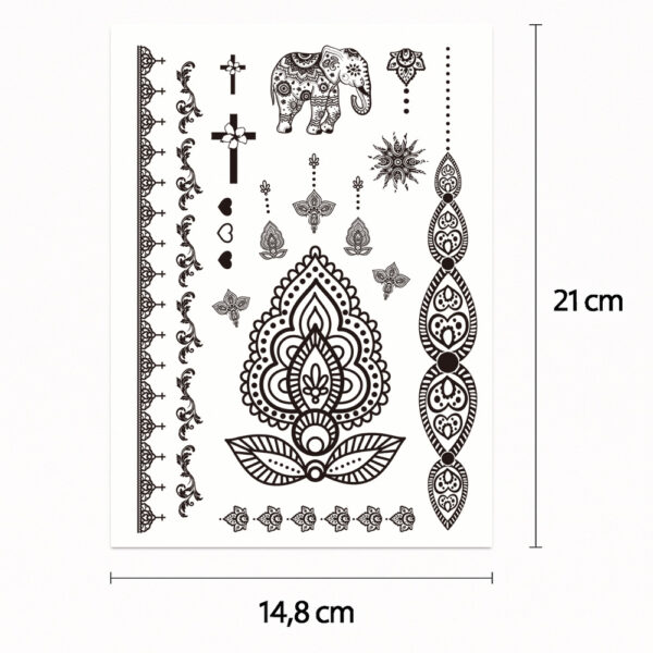Tatouage persan du bonheur
