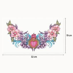 Tatouage fleurs et cerveaux
