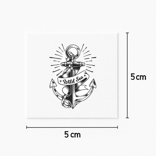 Tatouage mer déchaînée