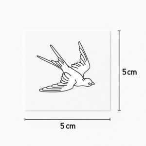Tatouage oiseau aventureux