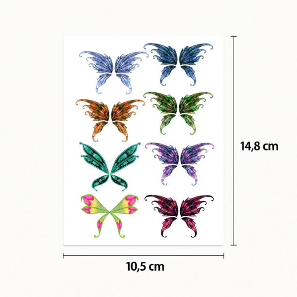 Tatouage ailes de papillon