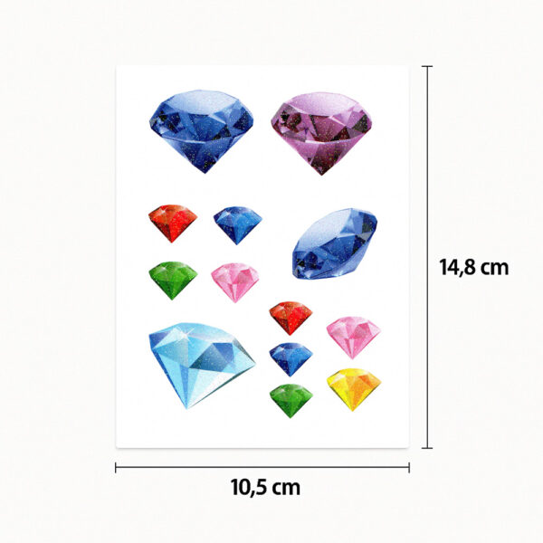 Tatouage diamants bonbon