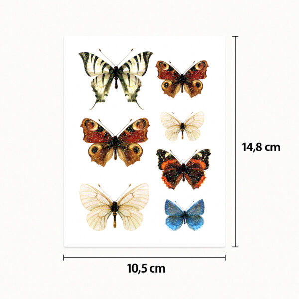 Tatouage papillon réaliste