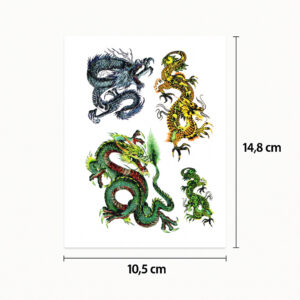 Tatouage petits dragons