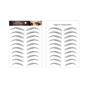 Tatouage sourcils noir 9
